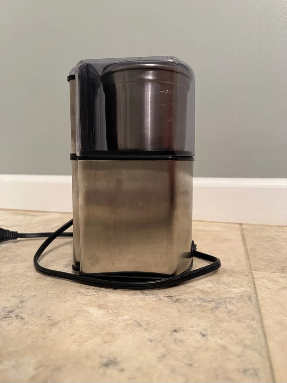 Cuisinart Stainless Steel Electric Coffee Grinder - Silver & Black